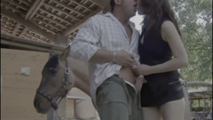 Him, His Lover and His Friend: Threesome in the Stable