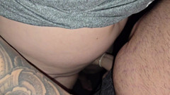 Step mom pussy get fucked standing up by step son big dick