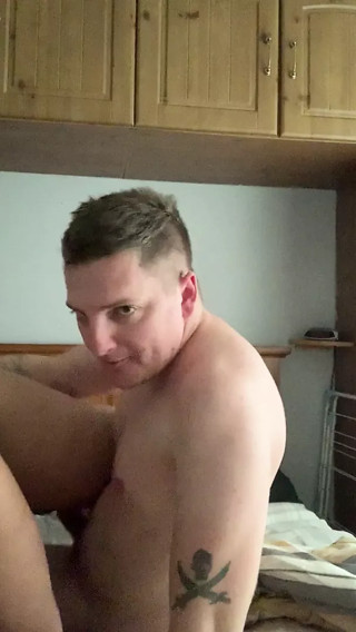 British Amateur BBW is Blindfolded and Talking Dirty