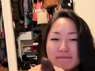 Korean instagram thot sucks my BBC