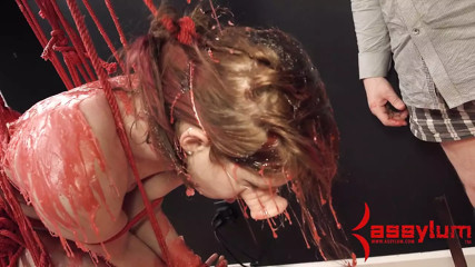 Hot wax and anal for horny BDSM loving babe