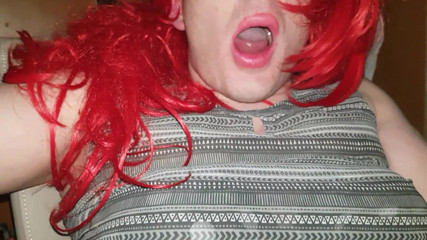 Crossdresser breed by stranger