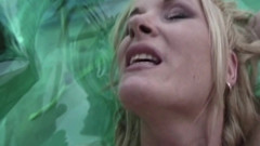Blonde MILF Takes BBC in Steamy Close-Up Interracial Sex