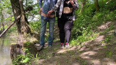 Stepmom Risks Being Seen in The Park