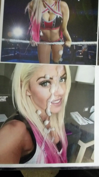 WWE Alexa Bliss Cum Tribute 34