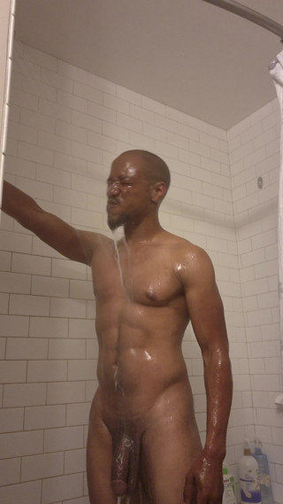 You get to see every inch of this BBC being cleaned off