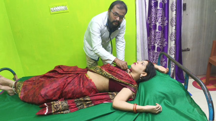 The doctor fucked me hard when I was checking my body in clinic