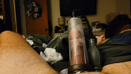 Pump Session Followed By Cumshot