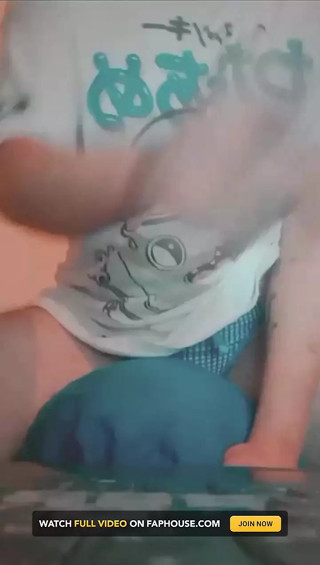 Pillow Humping Ftm Femboy Panties and Thigh Highs. Grinding, Masturbating, Riding Daddy's Pillow When I Miss Him. Panties thumbnail