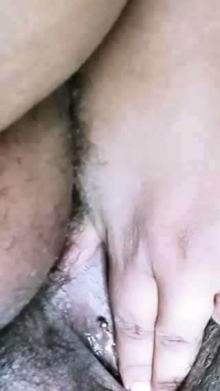 Wet pierced pussy