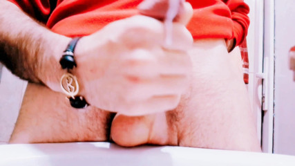 🥵A Handjob On My Delicious Cock