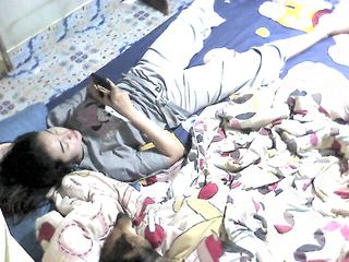 When the wife is home alone..1