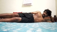 Guy alone time in house