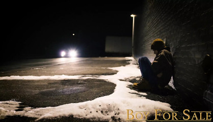 Cute slave boy struggles to take enormous raw DILF dick