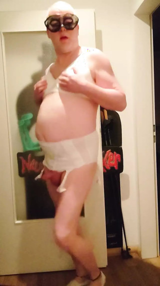 Fun in a Suspender Belt and Bra
