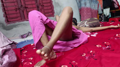 Big ass indian stepmom gets unexpected fuck with cum in pussy from step son