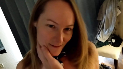 He Makes Me Wear a Bell to Suck His Big Cock and Rub My Pussy