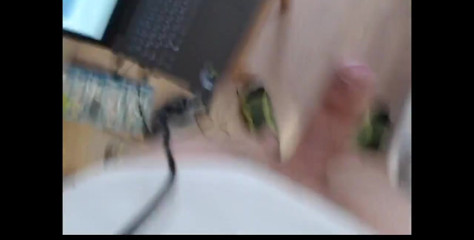 Stream Recording 2, Cumming, Young Guy Masturbating Close-up