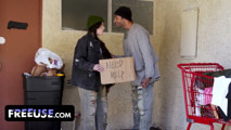 He Brings Home a Dirty Hitchhiker and She Thanks Him the Only Way She Knows How