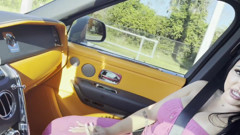 Super Thick Latina Gets Picked up & Fucked in Rolls Royce Truck