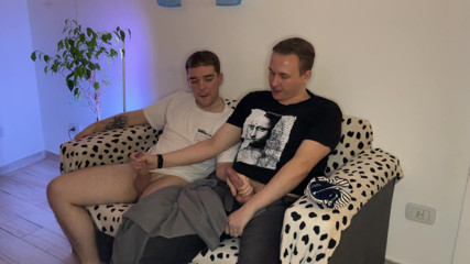 Horny Teen Jerking off to Seduce Step-bro Into Hard Rough Sex