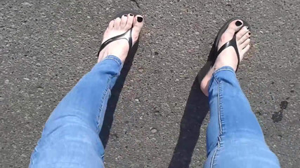 platform flip flops