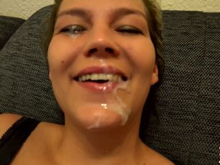 Finally SPERM in the FACE again! l DADDY&rsquo;S SLUT