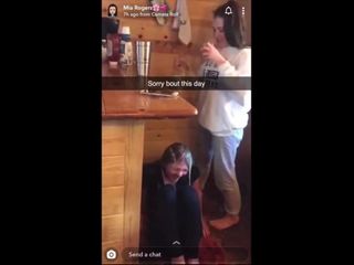 18 year old Girl Dumps Food on Her Friend&#039;s Head