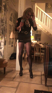 Dancing queen sissy slut