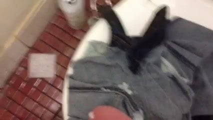 cum on female co-worker skinny jean