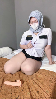 Stepsister is playing masturbating in the corner of the room until she gets wet