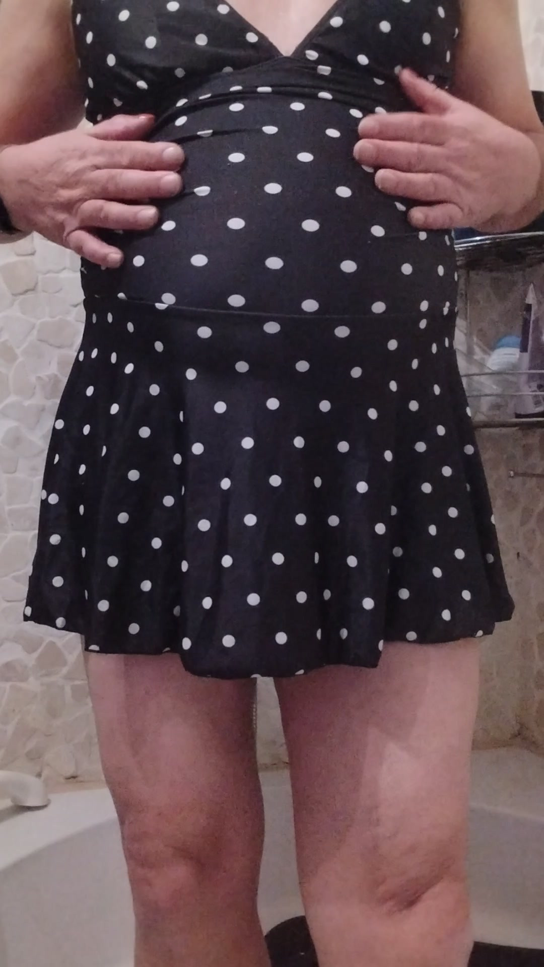 Pissing in the bathroom