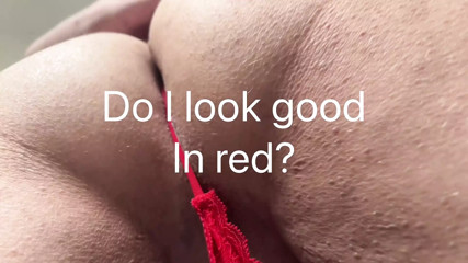 Do I look good in red? Good enough to eat? thumbnail