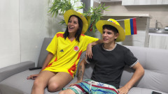 My Latina Best Friend Is Waiting for Me Without Panties and Bets Her Wet Pussy if She Wins Her Tea Special of the 2026 World Cup