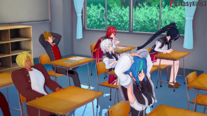 Rias Gremory invites me to have sex after class – DXD NTR Madness