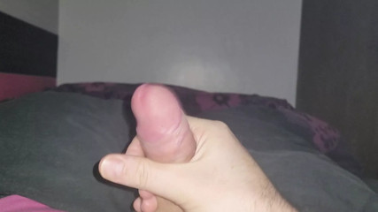 Cumshot close up POV British Straight Daddy