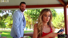 Sexy Haley Reed is a gold miner and she deserves a facial  Edit Only Gold Digger