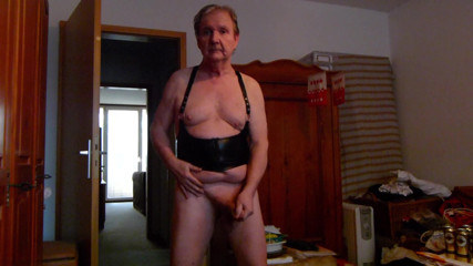 Undressing and Jerking off