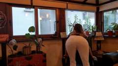 Melissa Johnson Striptease in Tight Jeans and Butt Plug