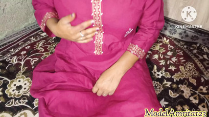 Amrita bhabhi ko pela in house Hindi audio.