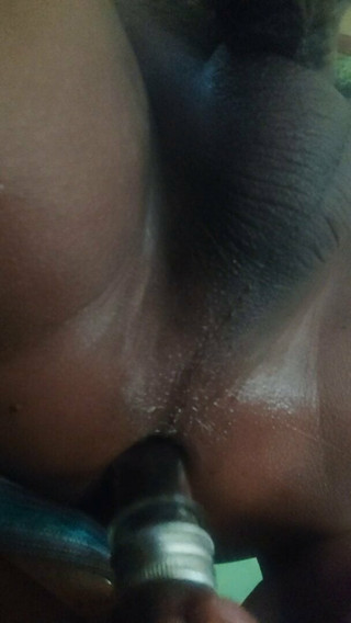 Boy loosening his tight hole ready for daddy