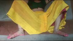 Indian Desi Bahu Enjoying Sex Moments with Sasur in bedroom full Hindi audio xxx xvideo
