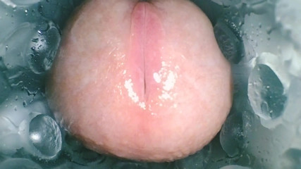 ASMR FLESLIGHT POV CUMSHOT CLOSE UP from my huge cock with slowmotion