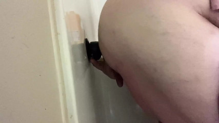 Riding My Fav Black Dildo