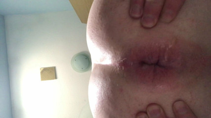 Cum dripping hole