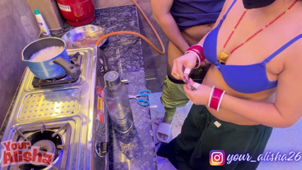 Alisha Bhabhi Fucked While Cooking ft. sammy sins