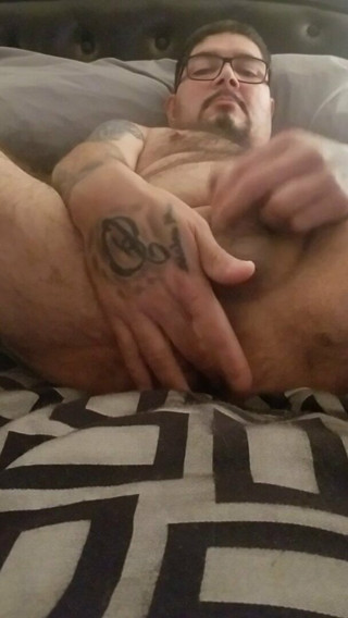 Playing with my cock