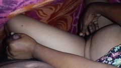 Step sister on my bed