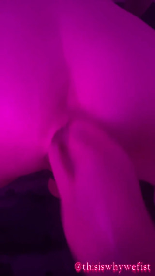 Holden opening and fisting Beau's big sloppy hole