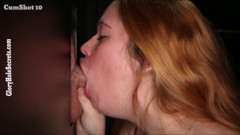 Redhead cum guzzler rain